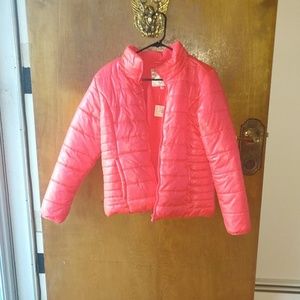 Hot pink justice jacket